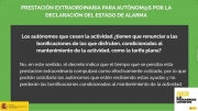 COMUNICADO PRESTACIÓN CESE DE ACTIVIDAD
