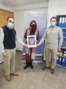 ENTREGA SÚPERCHEQUE NAVIDEÑO DE 1700€