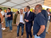 La XXV Feria Rayana est? en marcha y la Asociacion de Empresarios Rivera de Gata est? presente con su stand